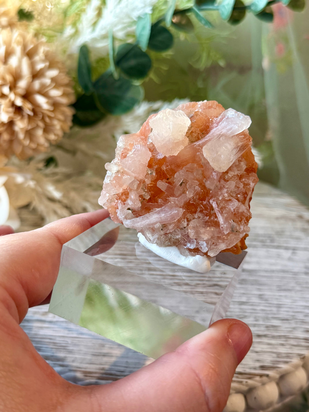 Chalcedony with Stellerite & Heulandite | Natural Mineral Specimen
