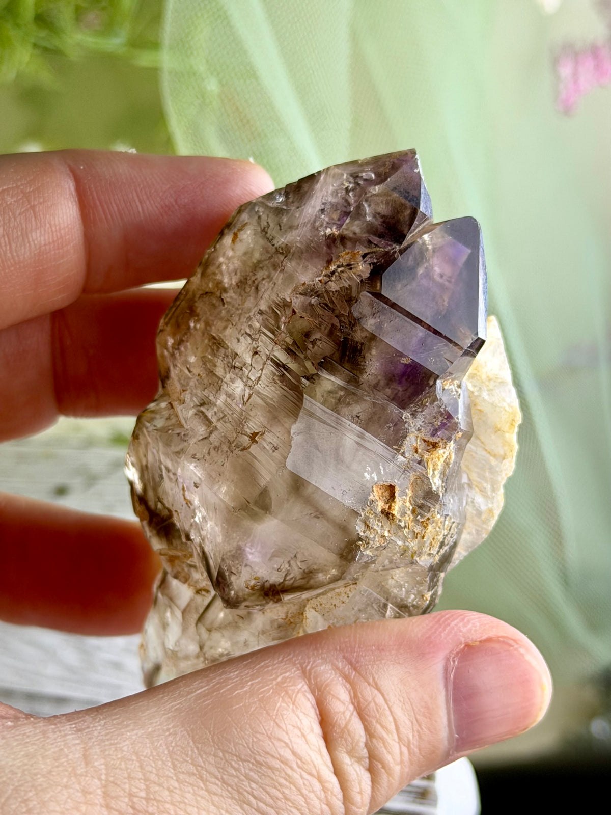 Polished Amethyst Elestial | Brazil | Scepter
