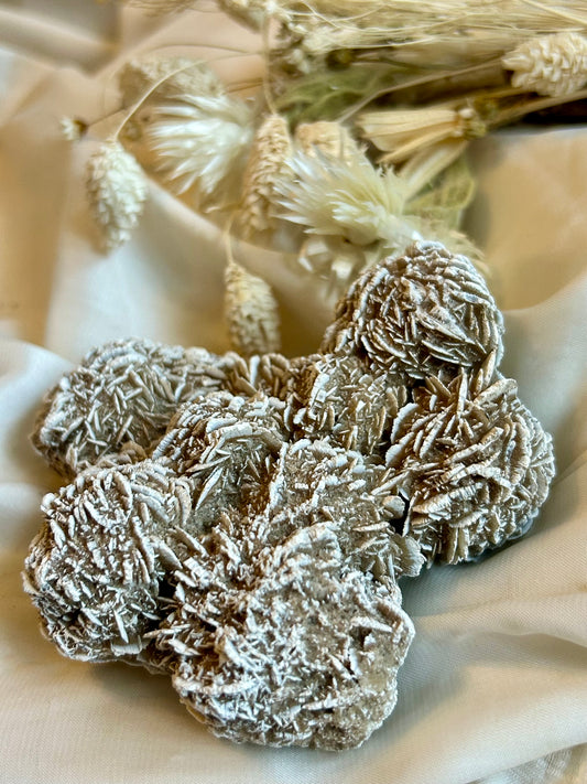 Desert rose crystal grounding stone