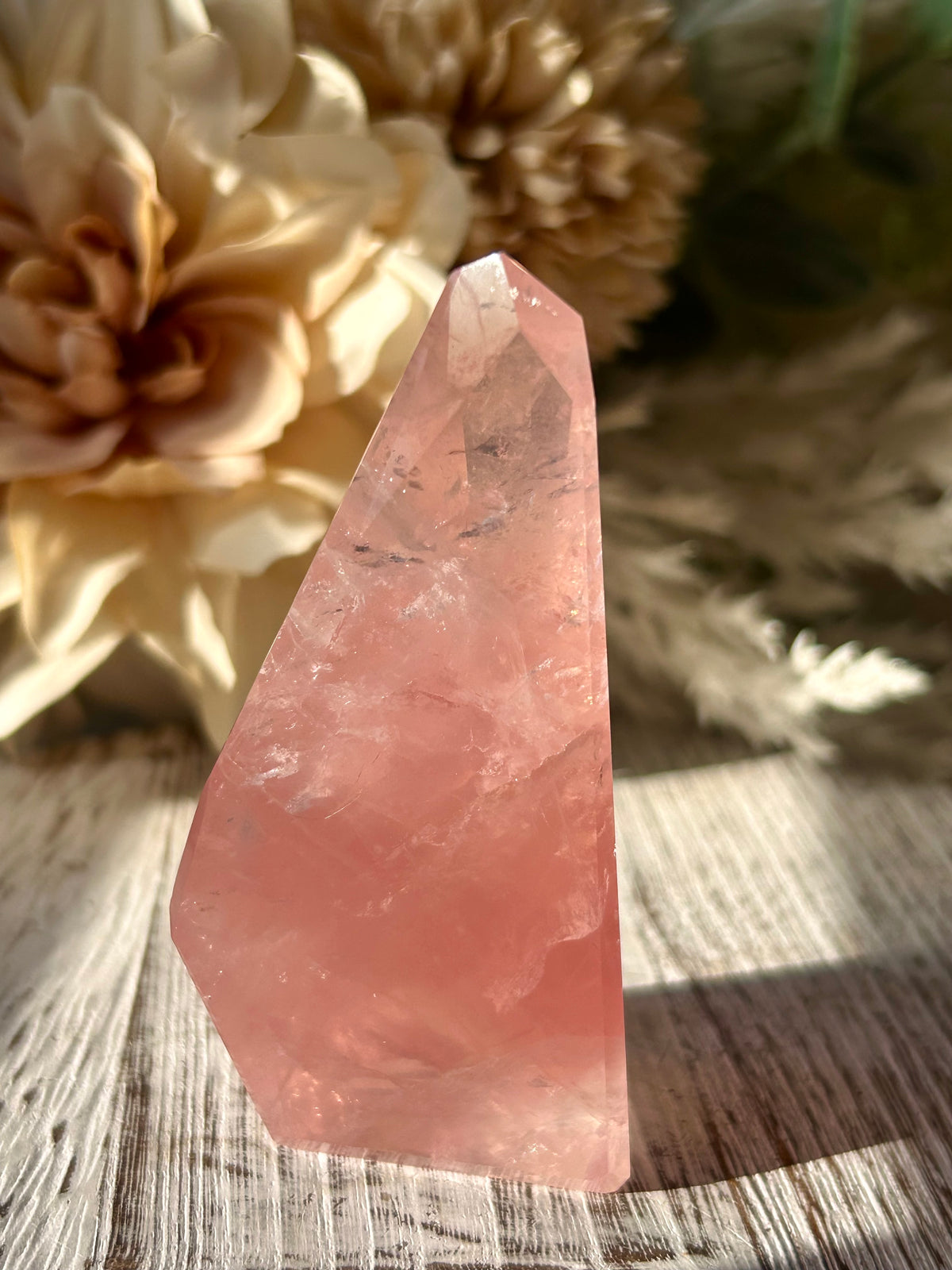 High Grade Bubblegum Pink Rose Quartz Freeform