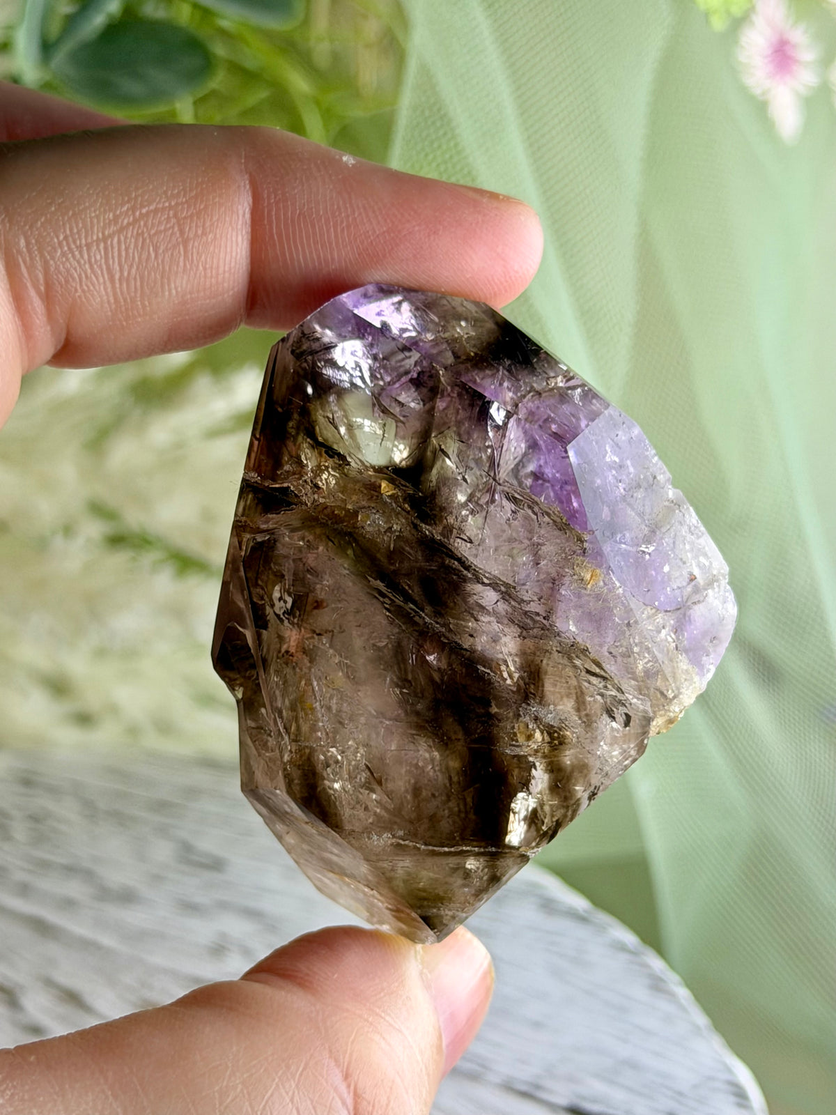 Polished Amethyst Elestial | Brazil