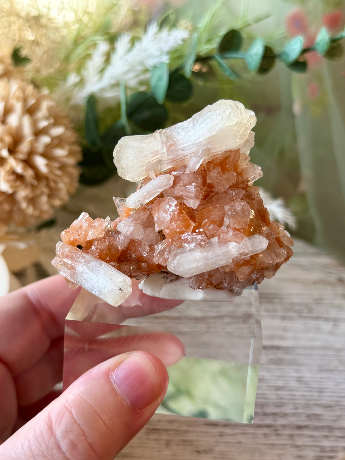 Chalcedony with Stellerite & Heulandite | Natural Mineral Specimen