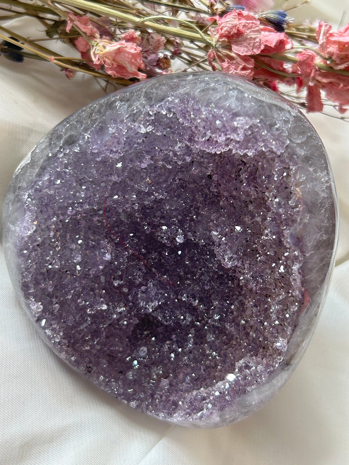 Rainbow Amethyst cut base