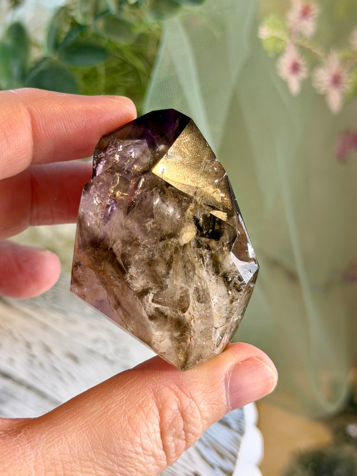 Polished Amethyst Elestial | Brazil