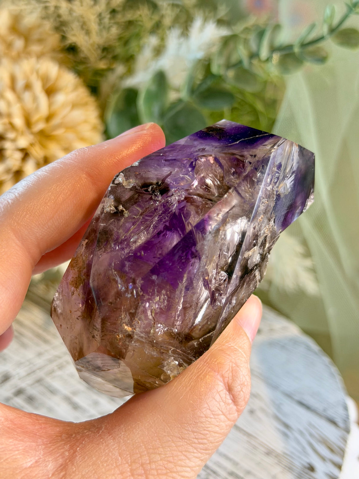 Polished Amethyst Elestial | Brazil