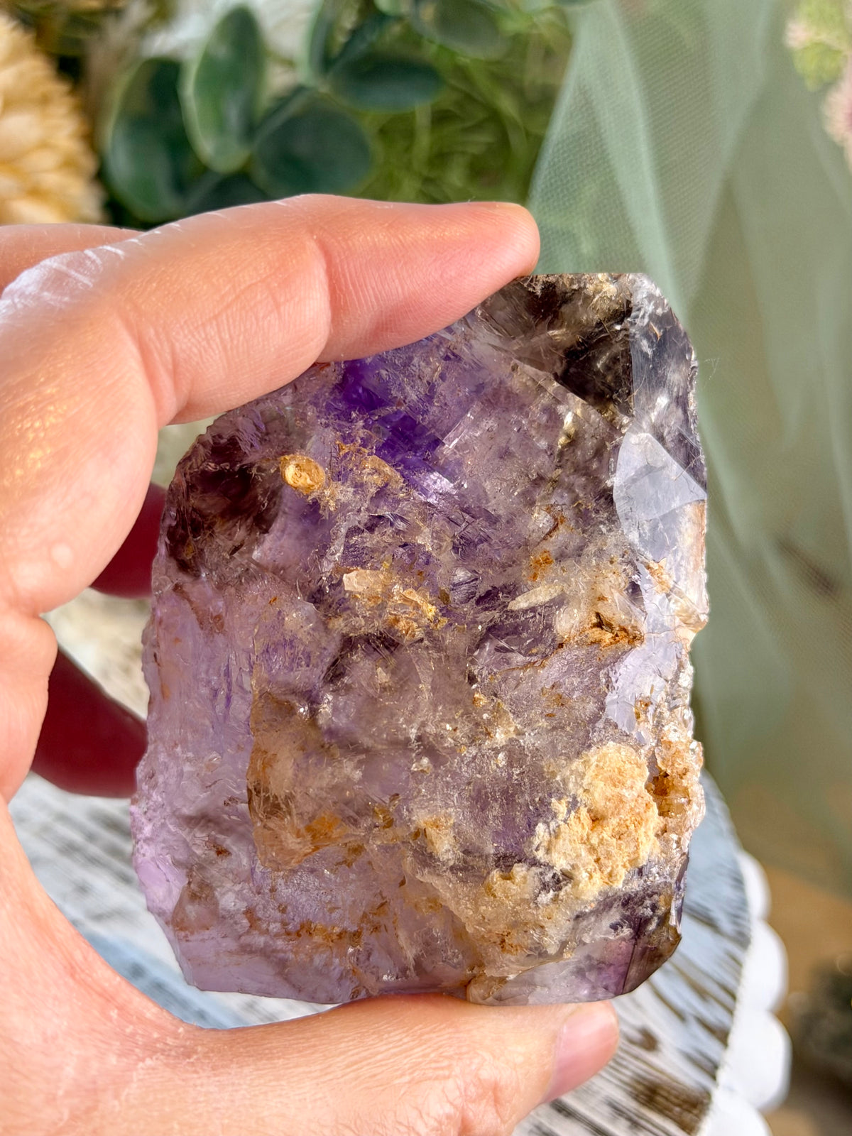 Polished Amethyst Elestial | Brazil