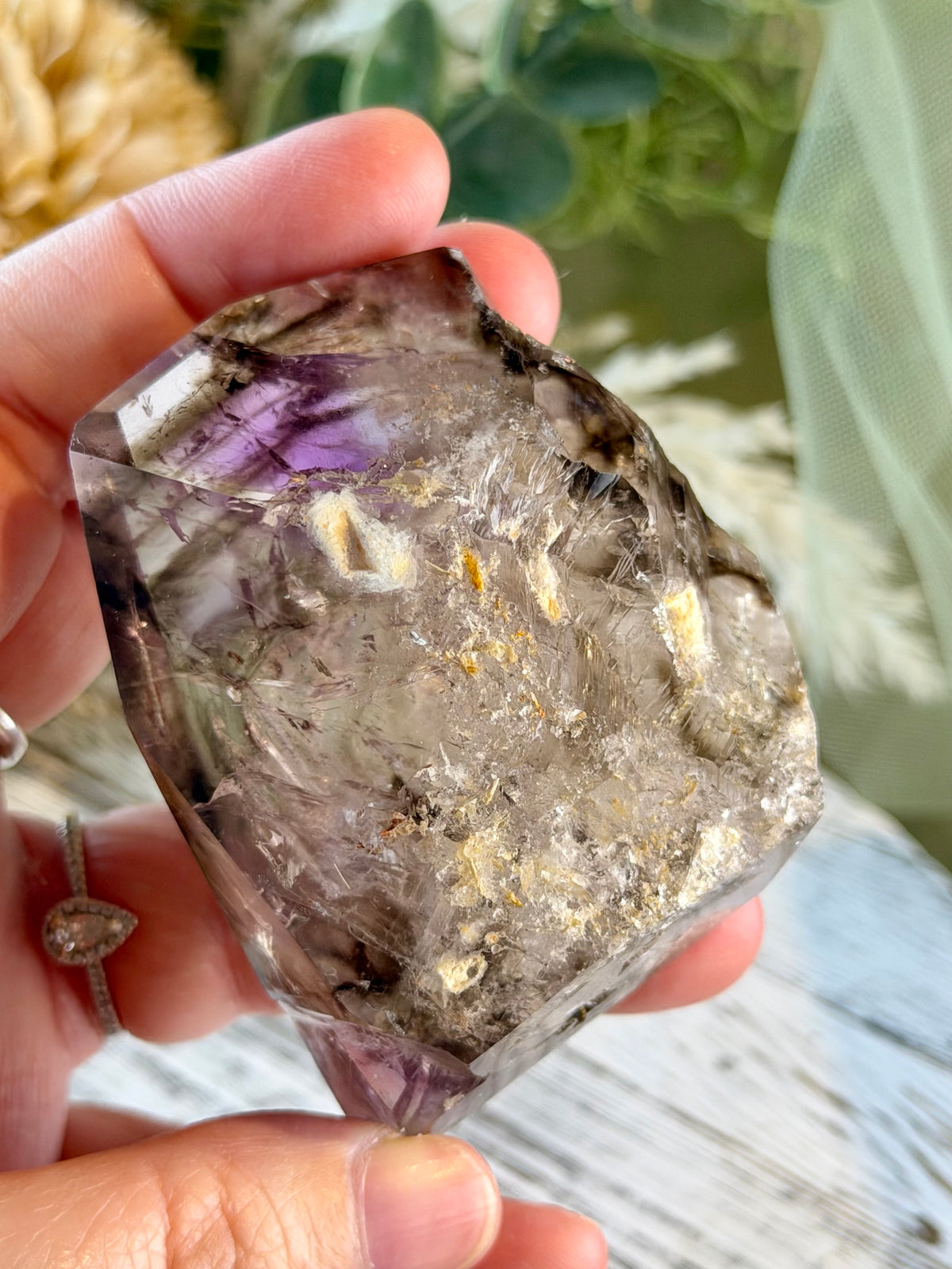 Polished Amethyst Elestial | Brazil