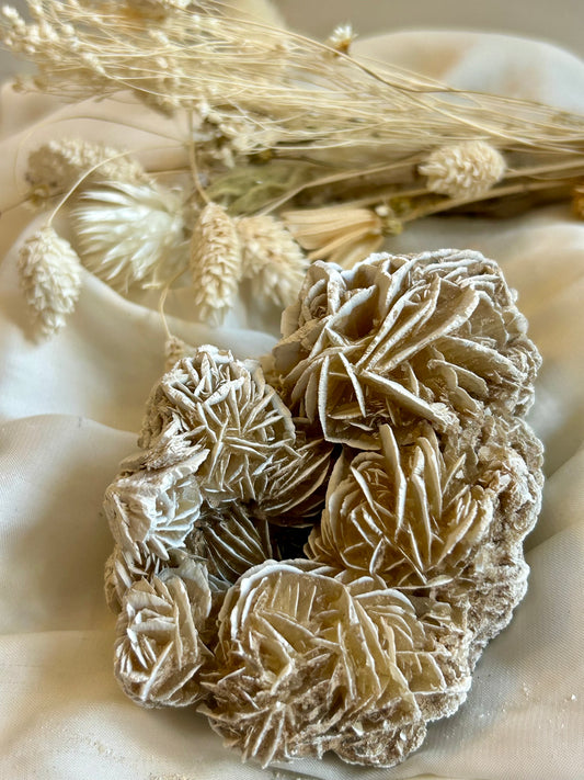 Desert rose crystal grounding stone