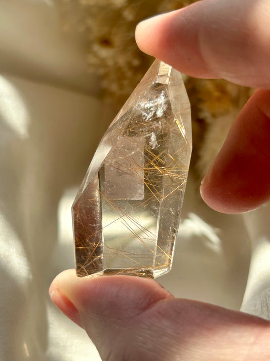 Gold Rutile Freeform