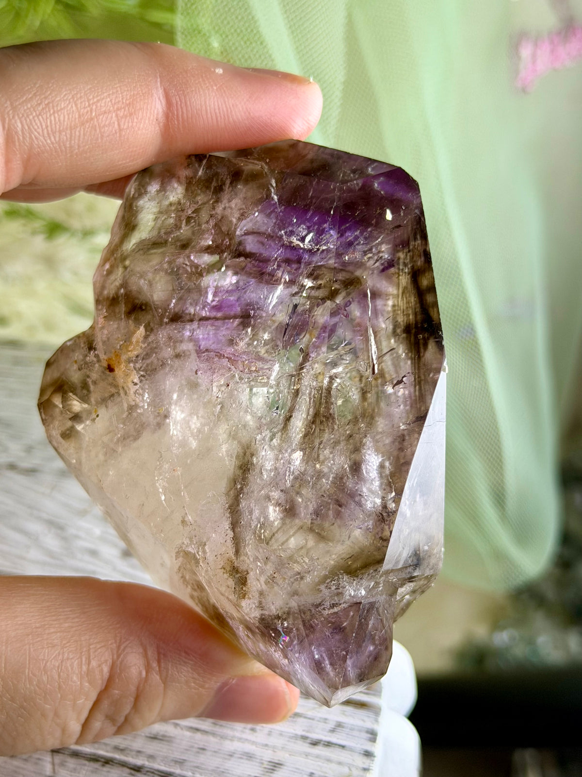 Polished Amethyst Elestial | Brazil