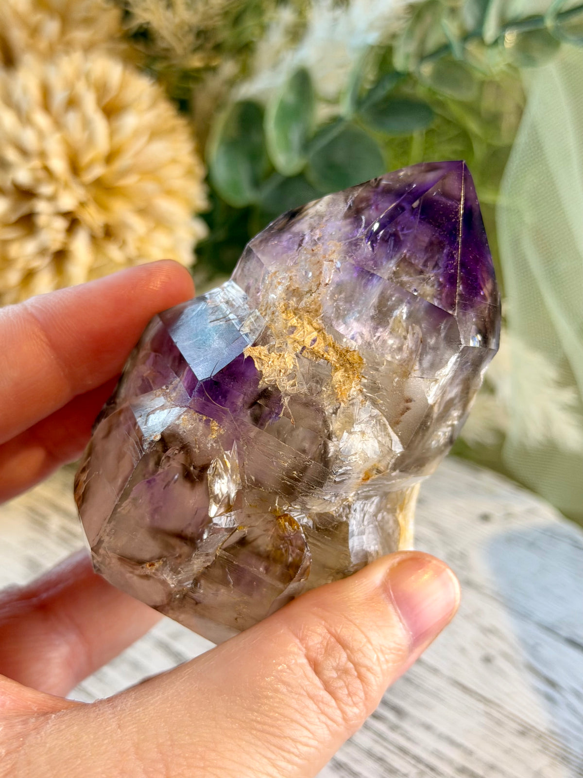 Polished Amethyst Elestial | Brazil | Self Standing