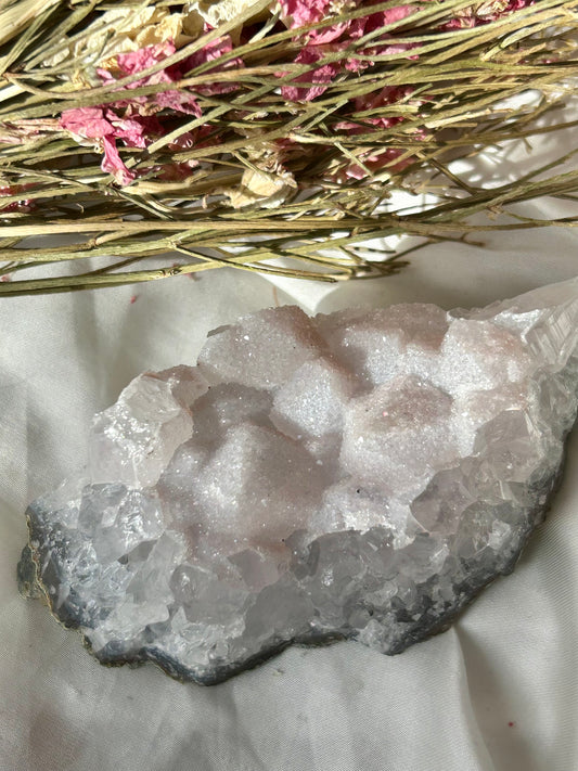 Sugar white Rainbow Amethyst