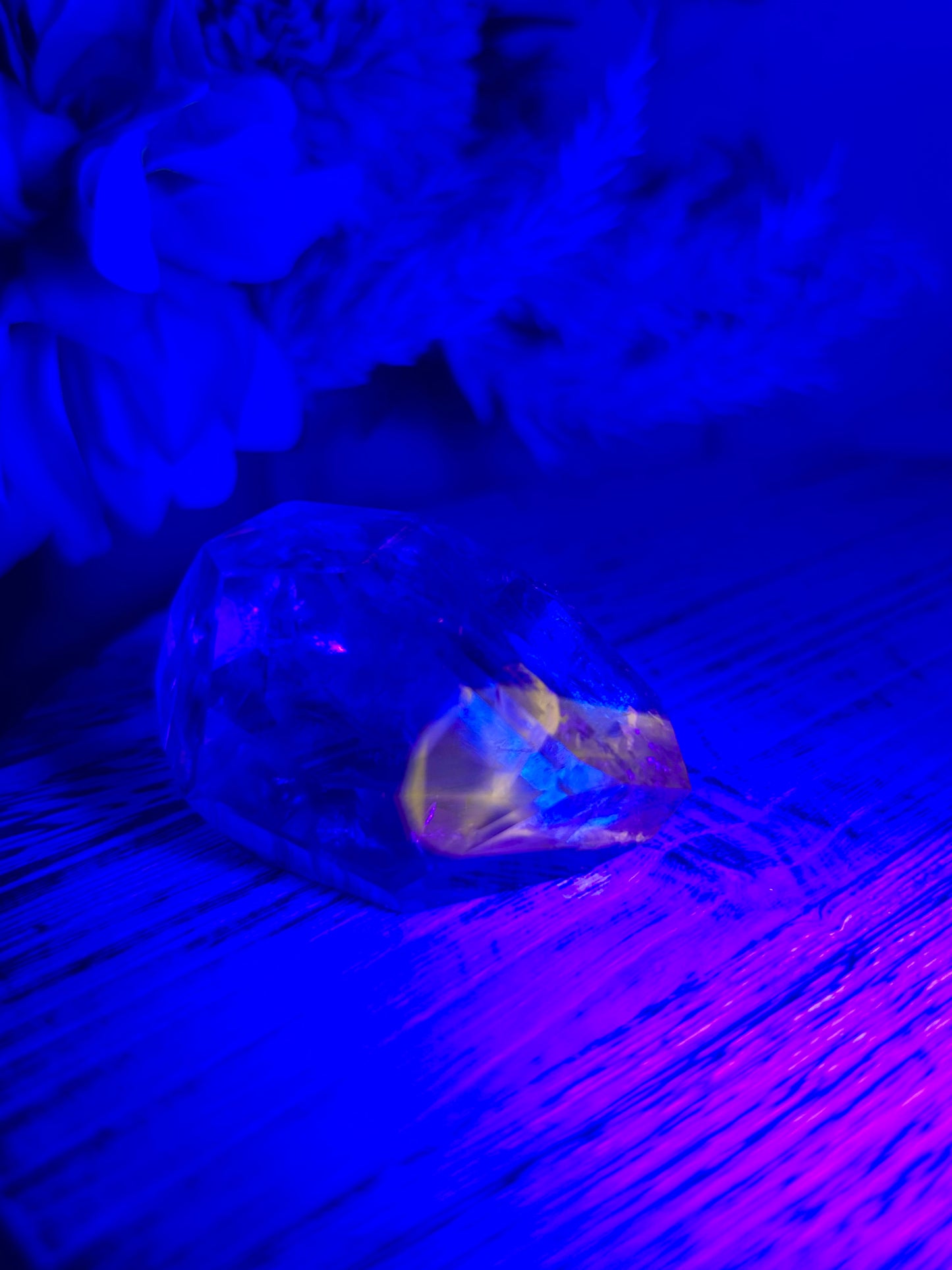 “Powellite” Amethyst | UV Reactive Growth, Spiritual Focus & Inner Illumination