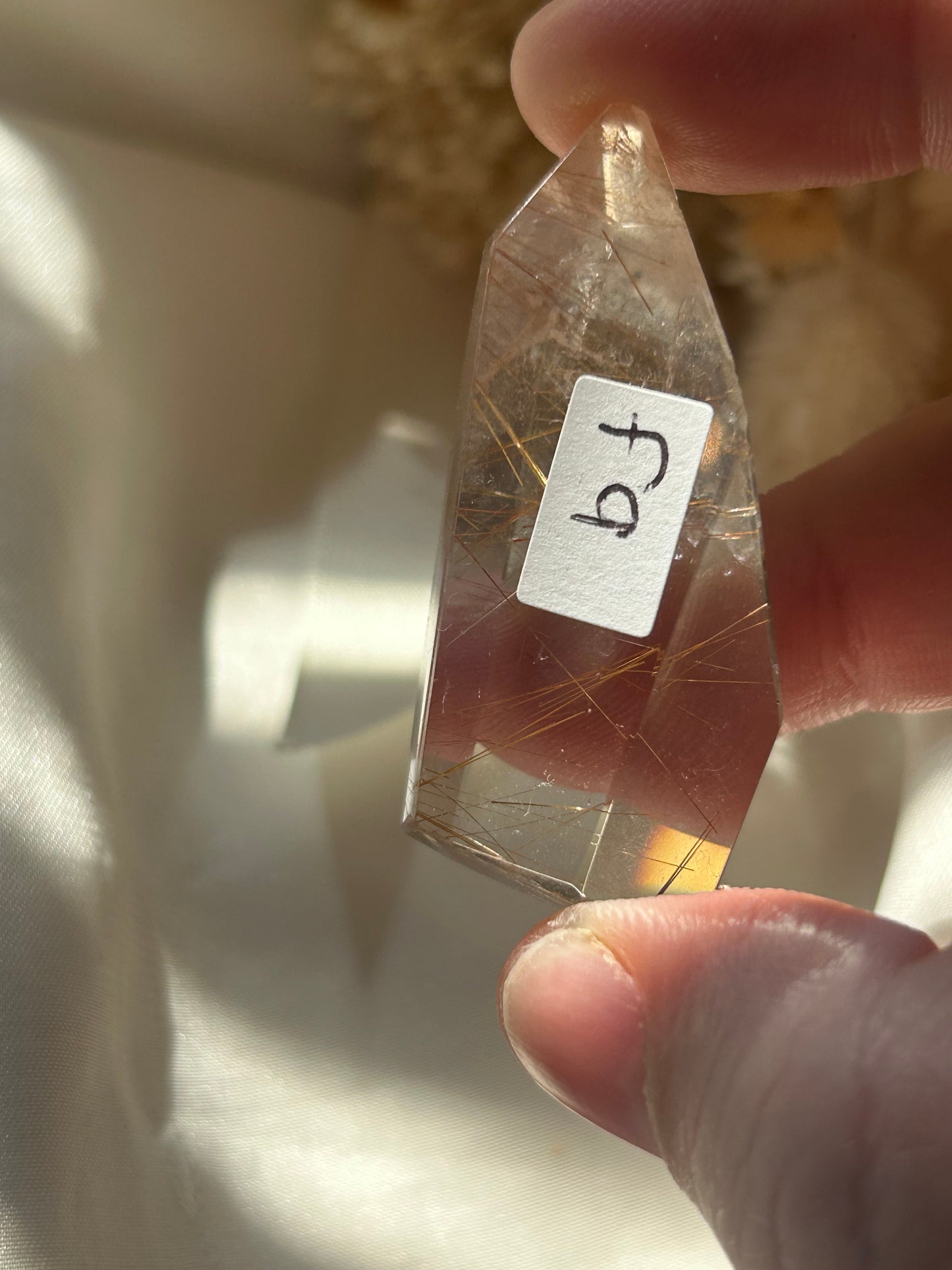 Gold Rutile Freeform