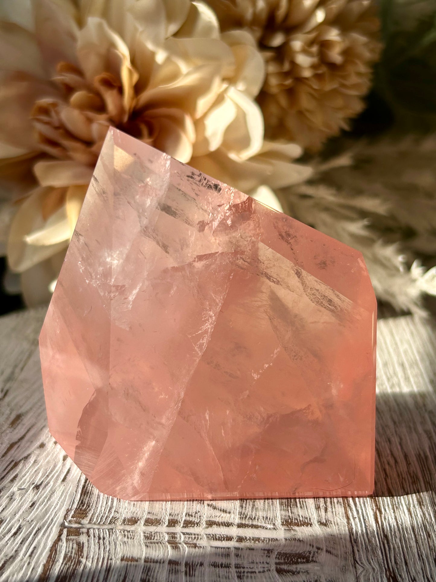 High Grade Bubblegum Pink Rose Quartz Freeform