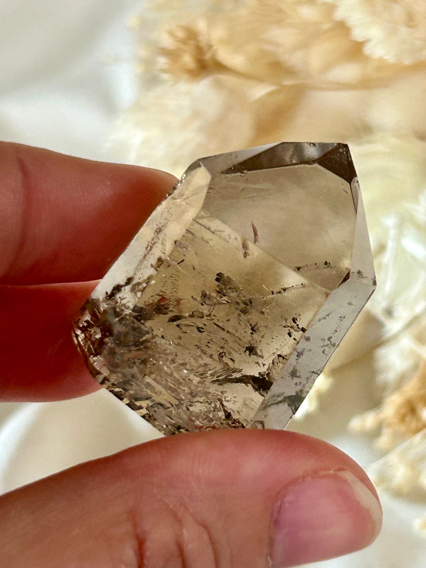 Polished Elestial Quartz – Ancient Wisdom Encased in Light