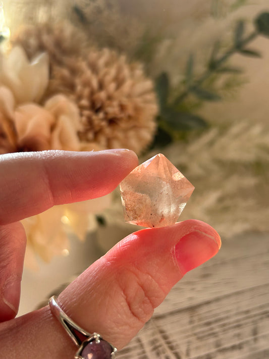 22 Carat Faceted Citrine cab – Golden Clarity With Natural Inclusions