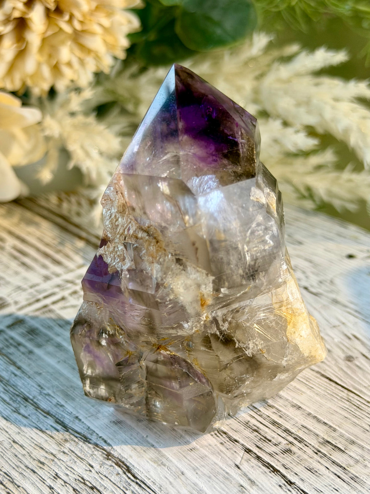 Polished Amethyst Elestial | Brazil | Self Standing