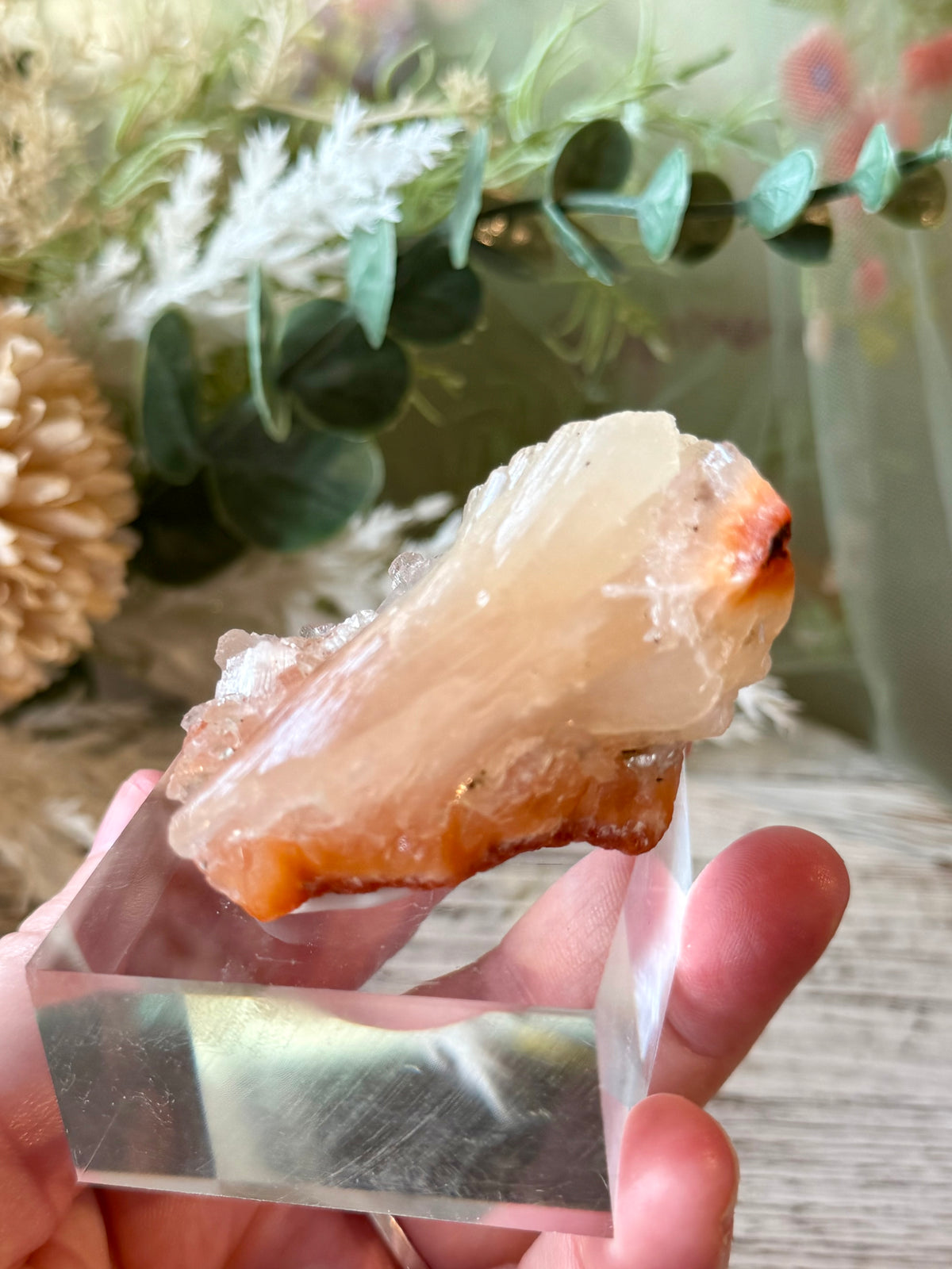 Chalcedony with Stellerite & Heulandite | Natural Mineral Specimen