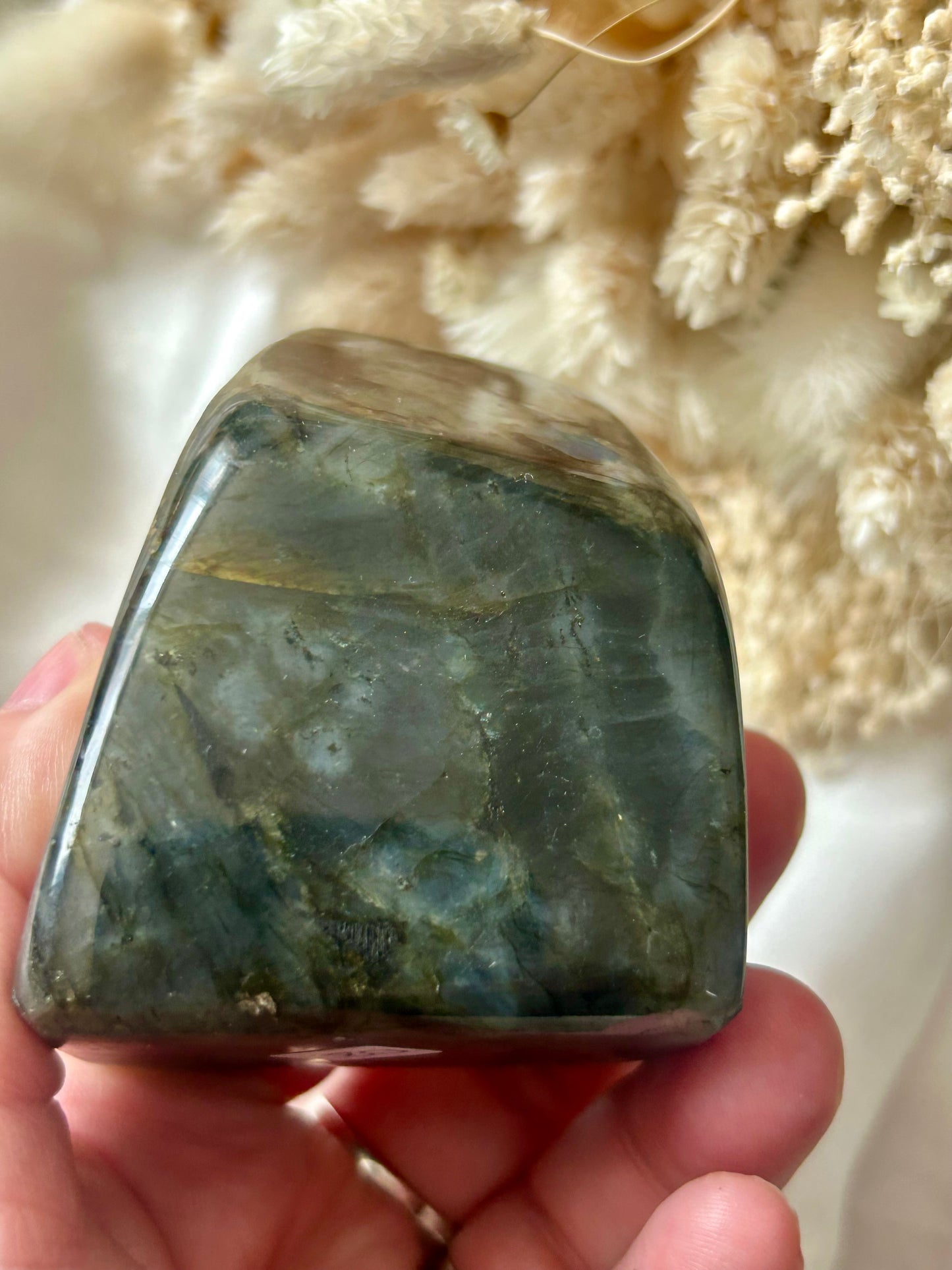 Purple Sunset Flash Labradorite | Intuition & Inner Fire
