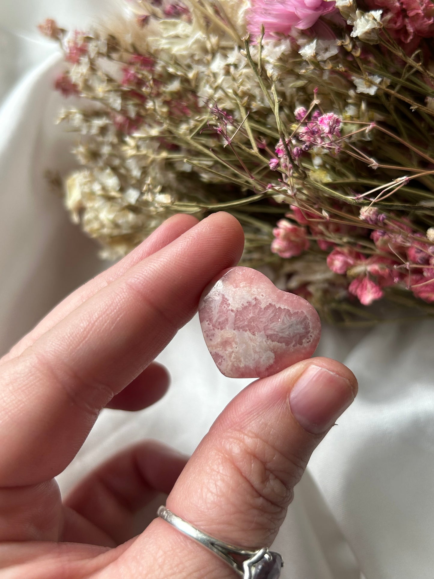 Mini Rhodochrosite heart