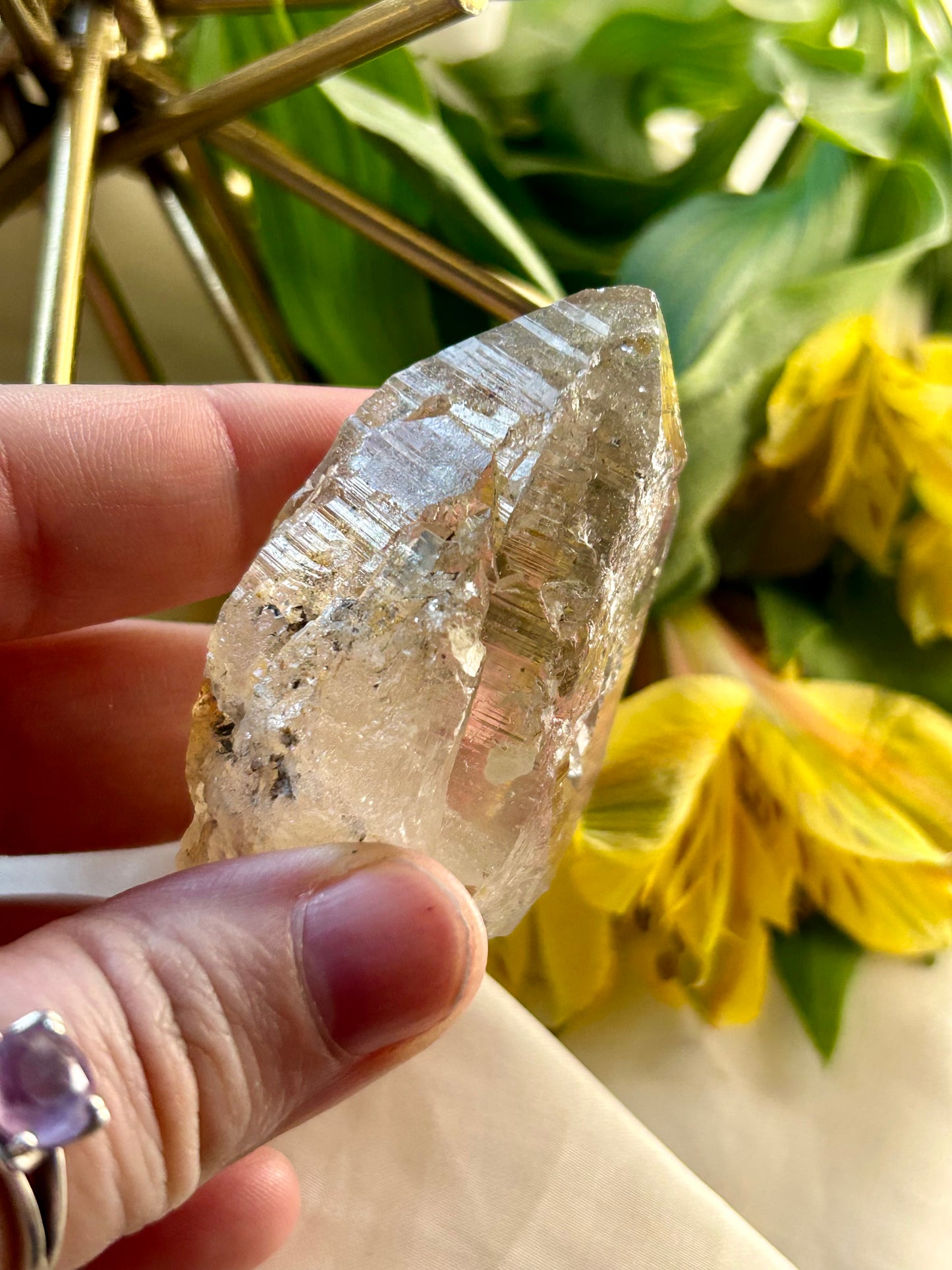 Raw Clear Quartz Cathedral