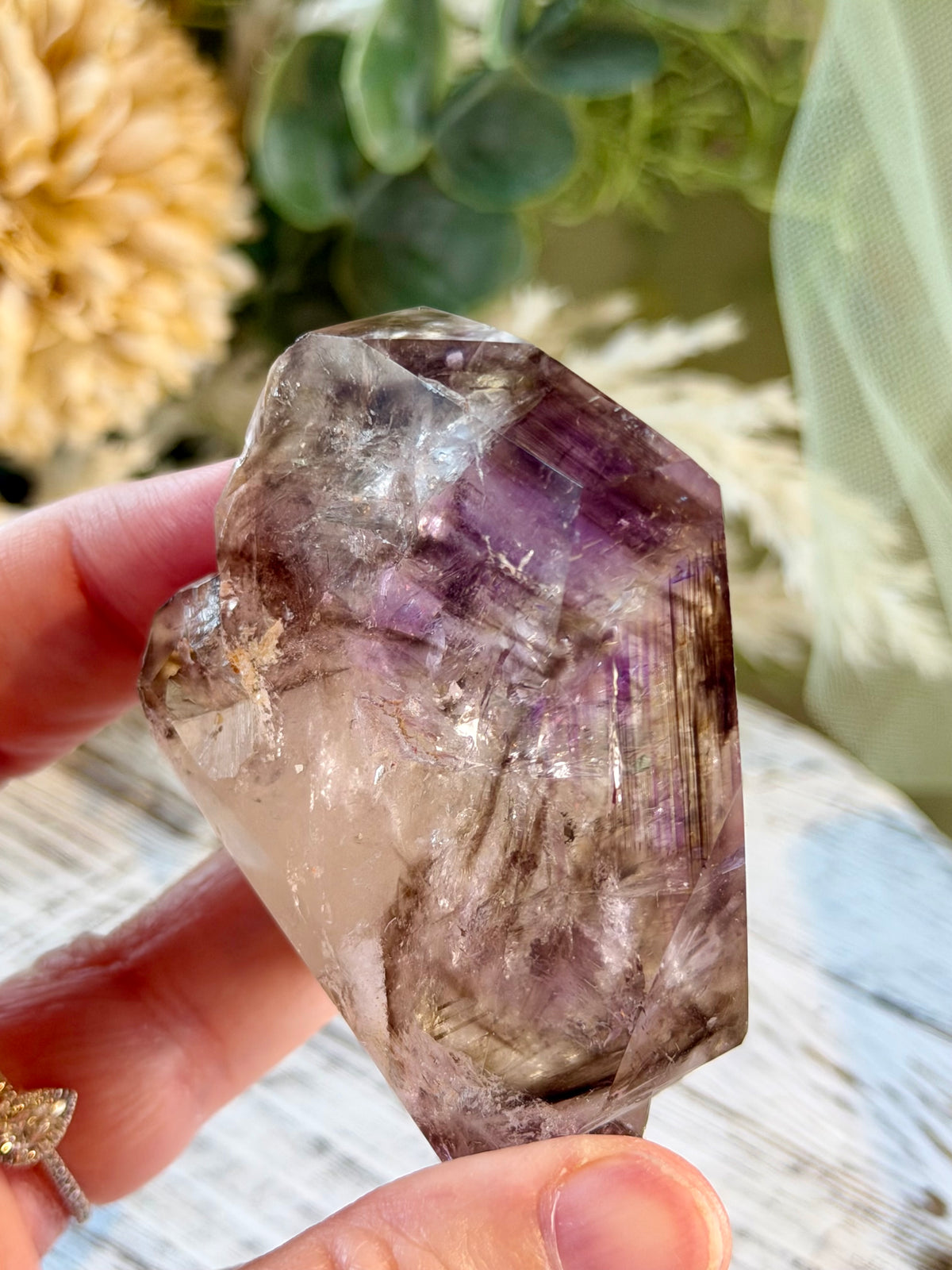 Polished Amethyst Elestial | Brazil