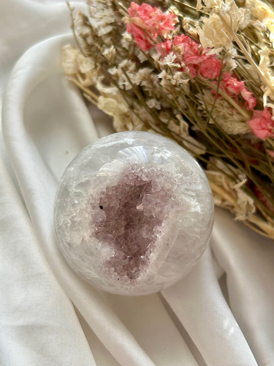 Amethyst sphere