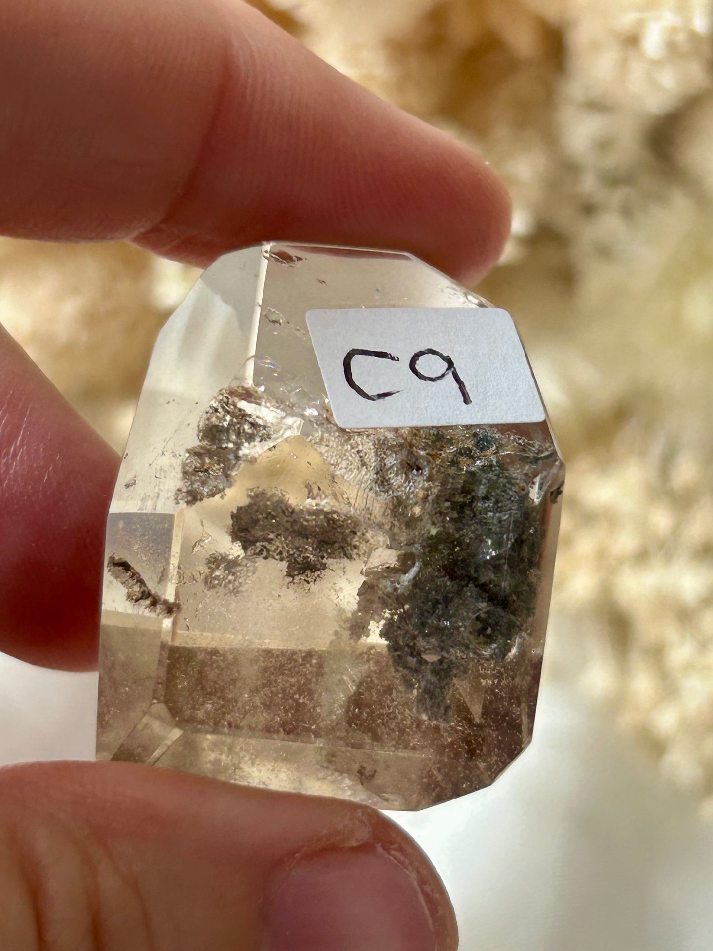 Lodolite Garden Quartz Freeform | Earth-Inspired Clarity and Inner Vision
