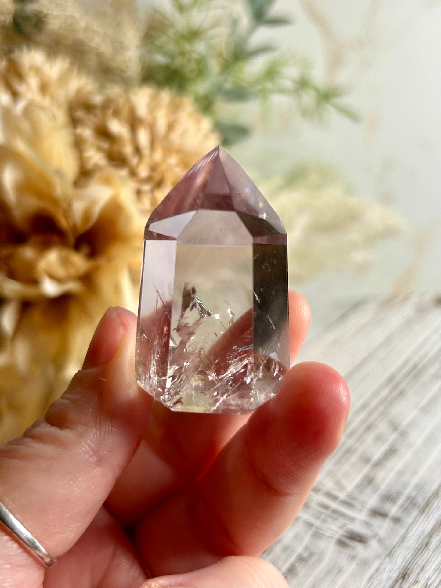 Gem Phantom Lilac Amethyst Tower – Layered Light & Spiritual Power