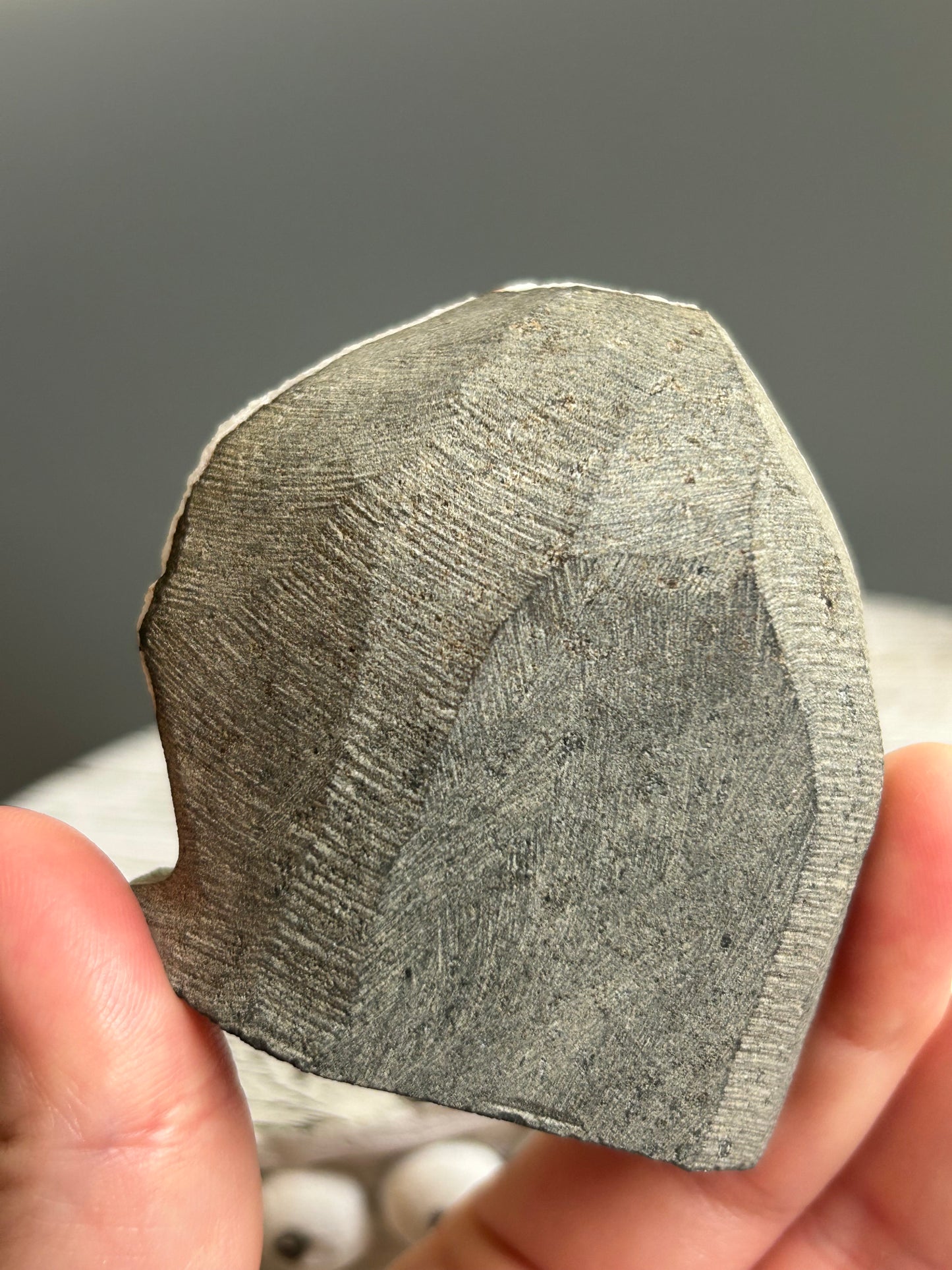 Grey Chalcedony Formation – Pune District (Pink/Purple Undertones)