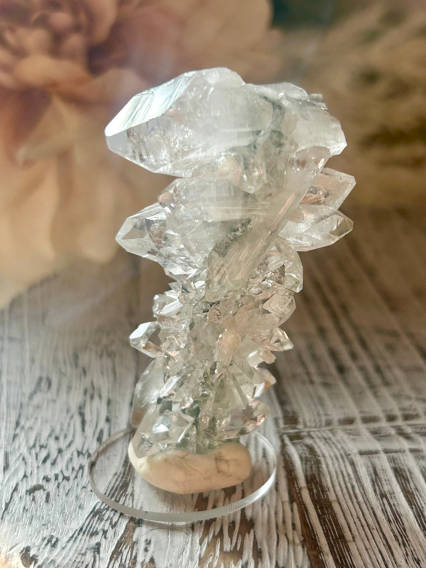 High Grade Apophyllite Stalactite