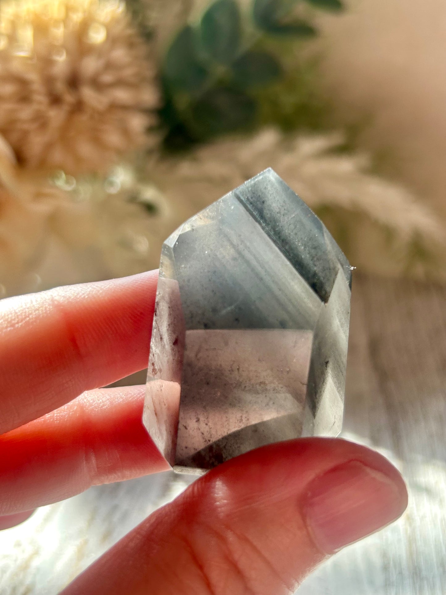 Inclusion Quartz Tower | Natural Quartz with Mineral Inclusions