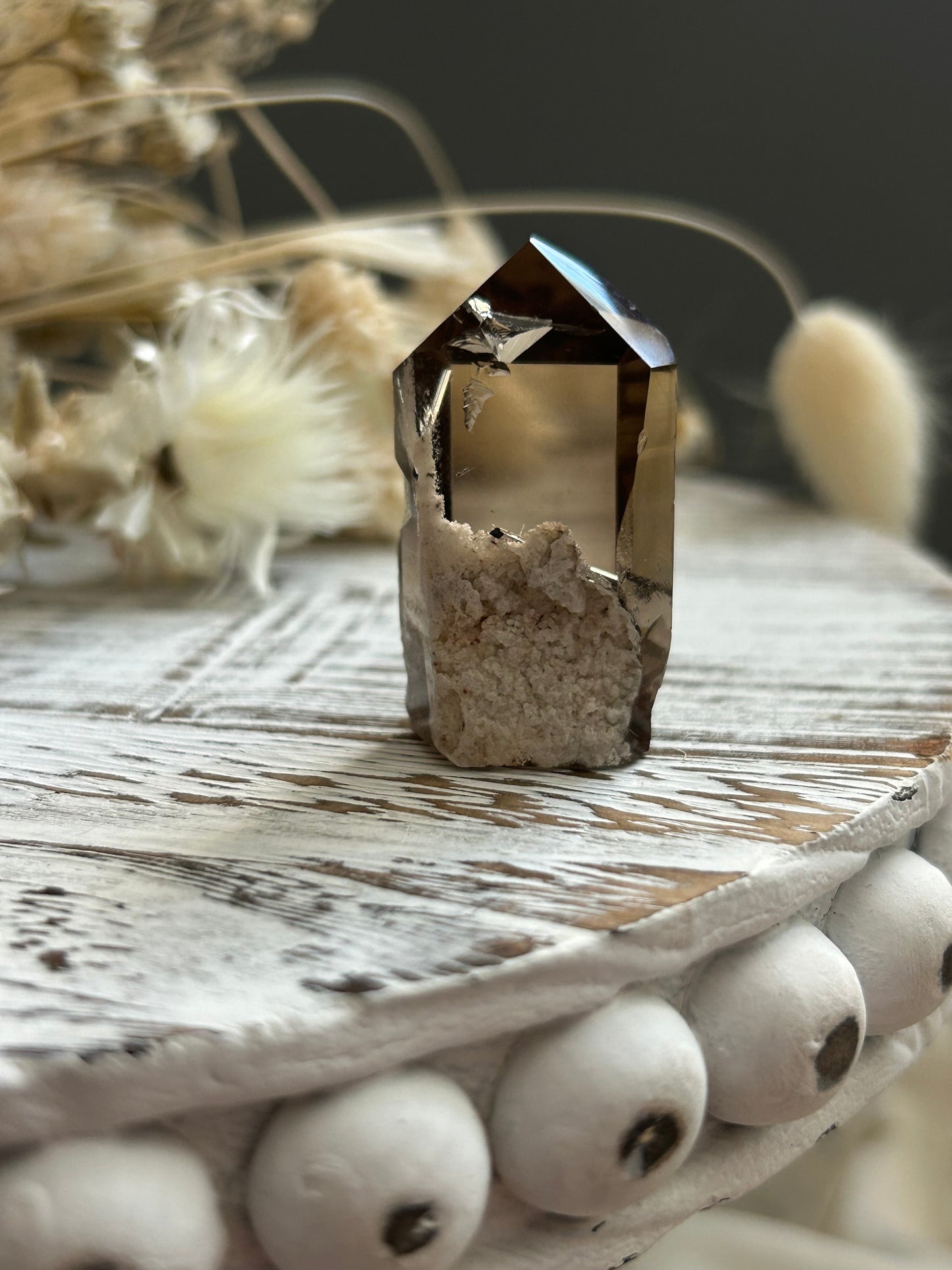 Lodolite Rutile Quartz Tower – Natural Garden Quartz with Rutile Inclusions