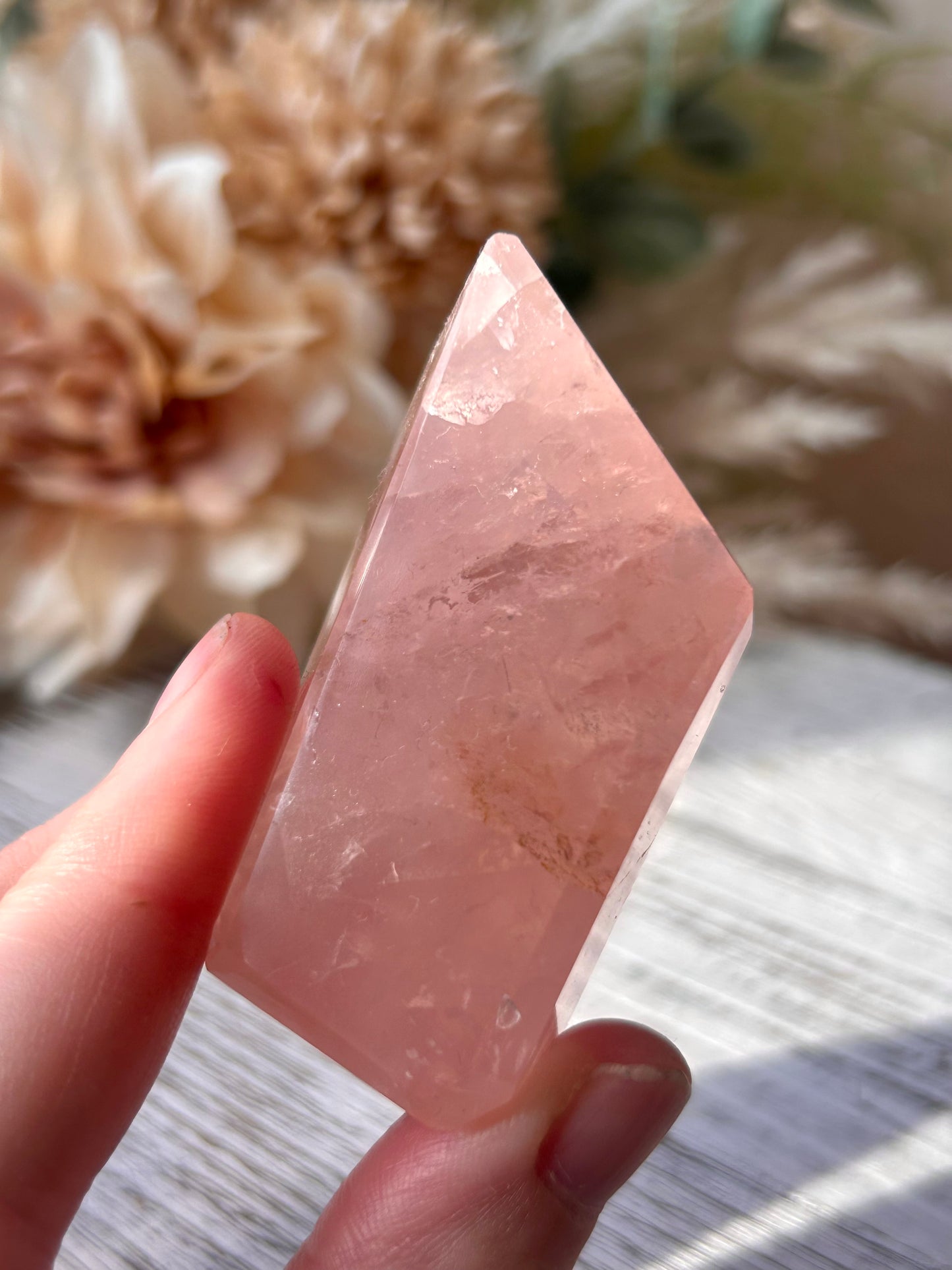 High Grade Bubblegum Pink Rose Quartz Freeform