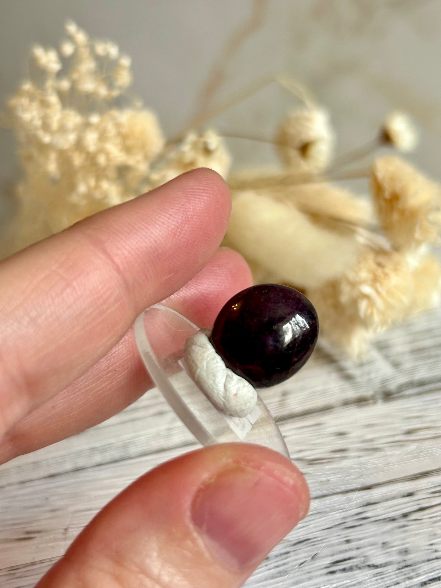 Natural Ruby Cabochon – Vitality, Courage & Heart Energy