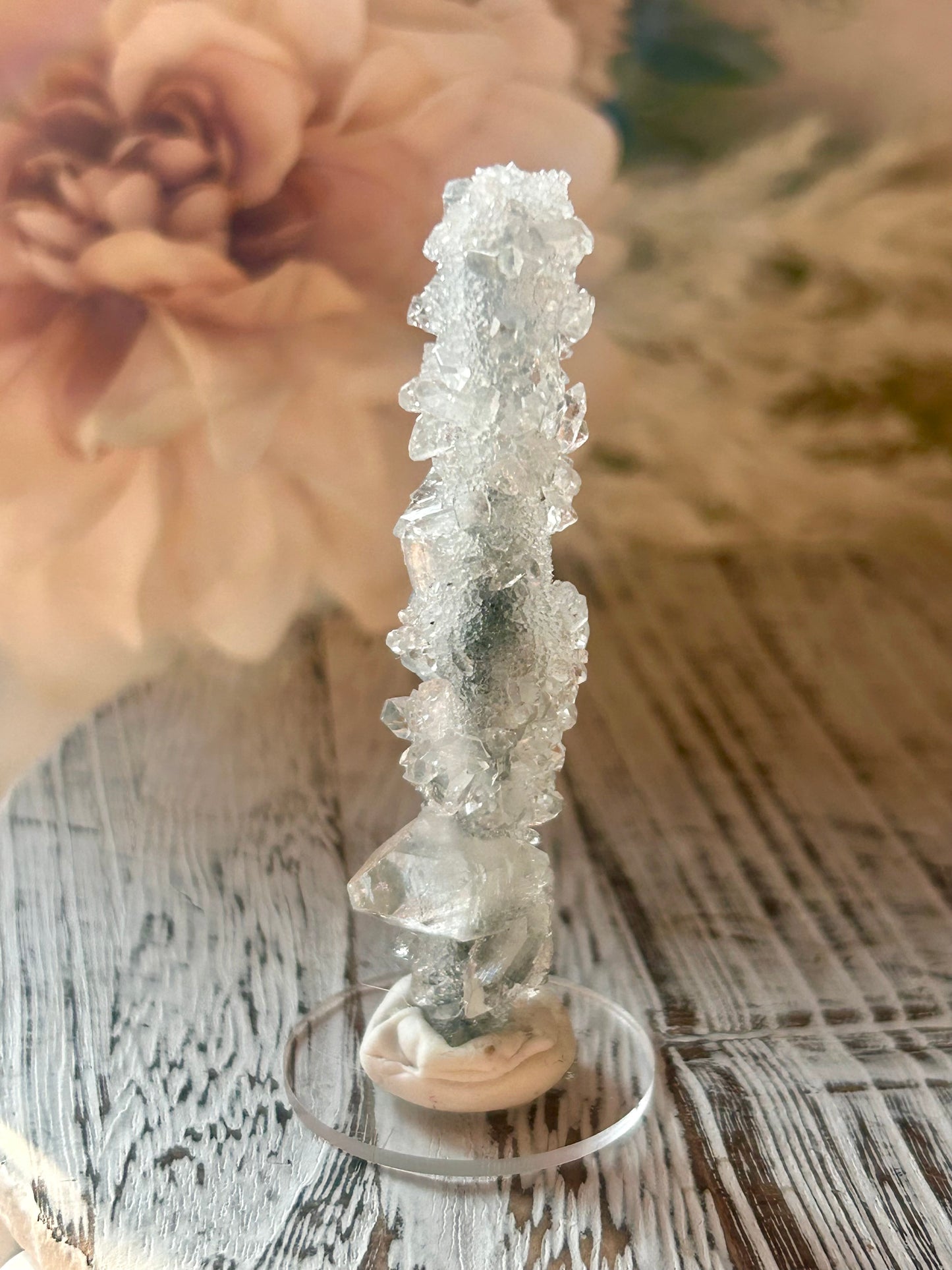 High Grade Apophyllite Stalactite