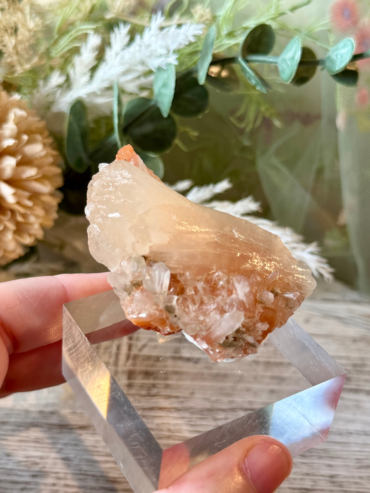 Chalcedony with Stellerite & Heulandite | Natural Mineral Specimen