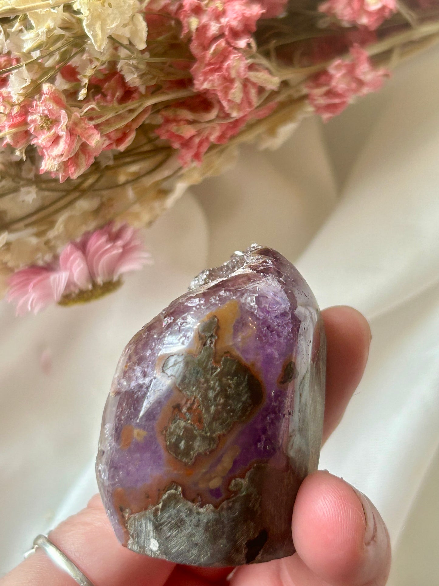 Purple cavity Rainbow Amethyst (mini)