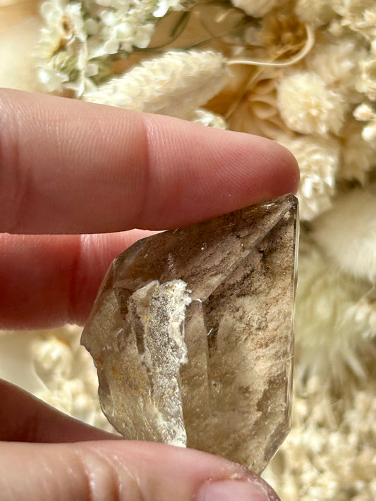 Lodolite Garden Quartz Freeform | Earth-Inspired Clarity and Inner Vision