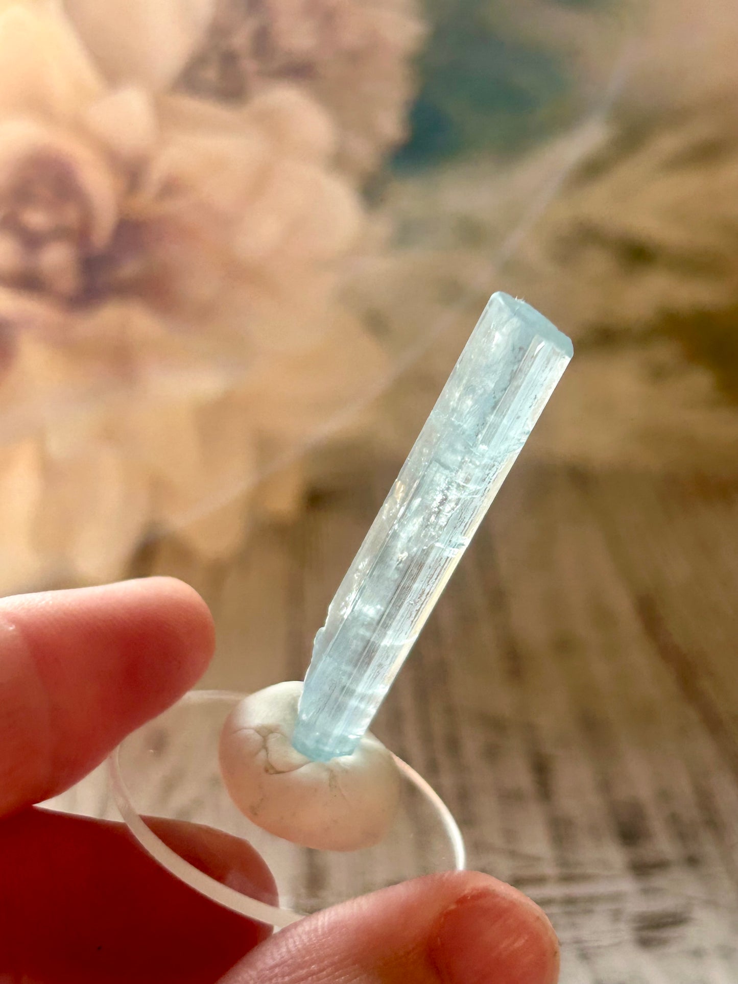 Natural Aquamarine Rods | Pakistan