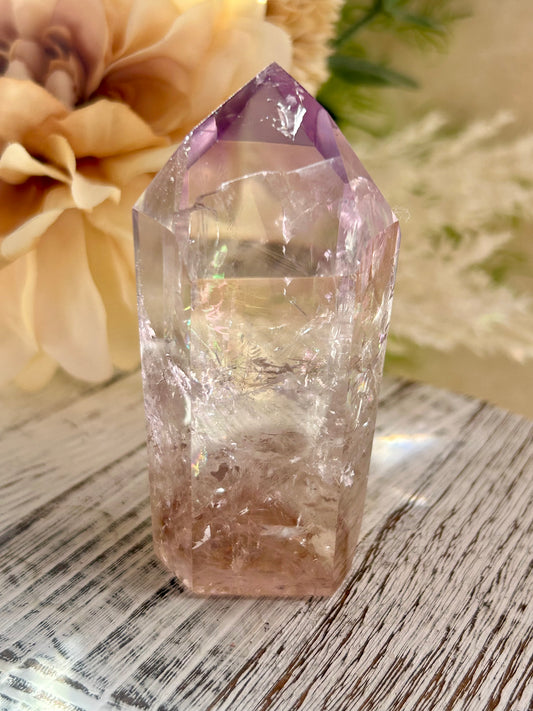 “Powellite” Amethyst | UV Reactive Growth, Spiritual Focus & Inner Illumination