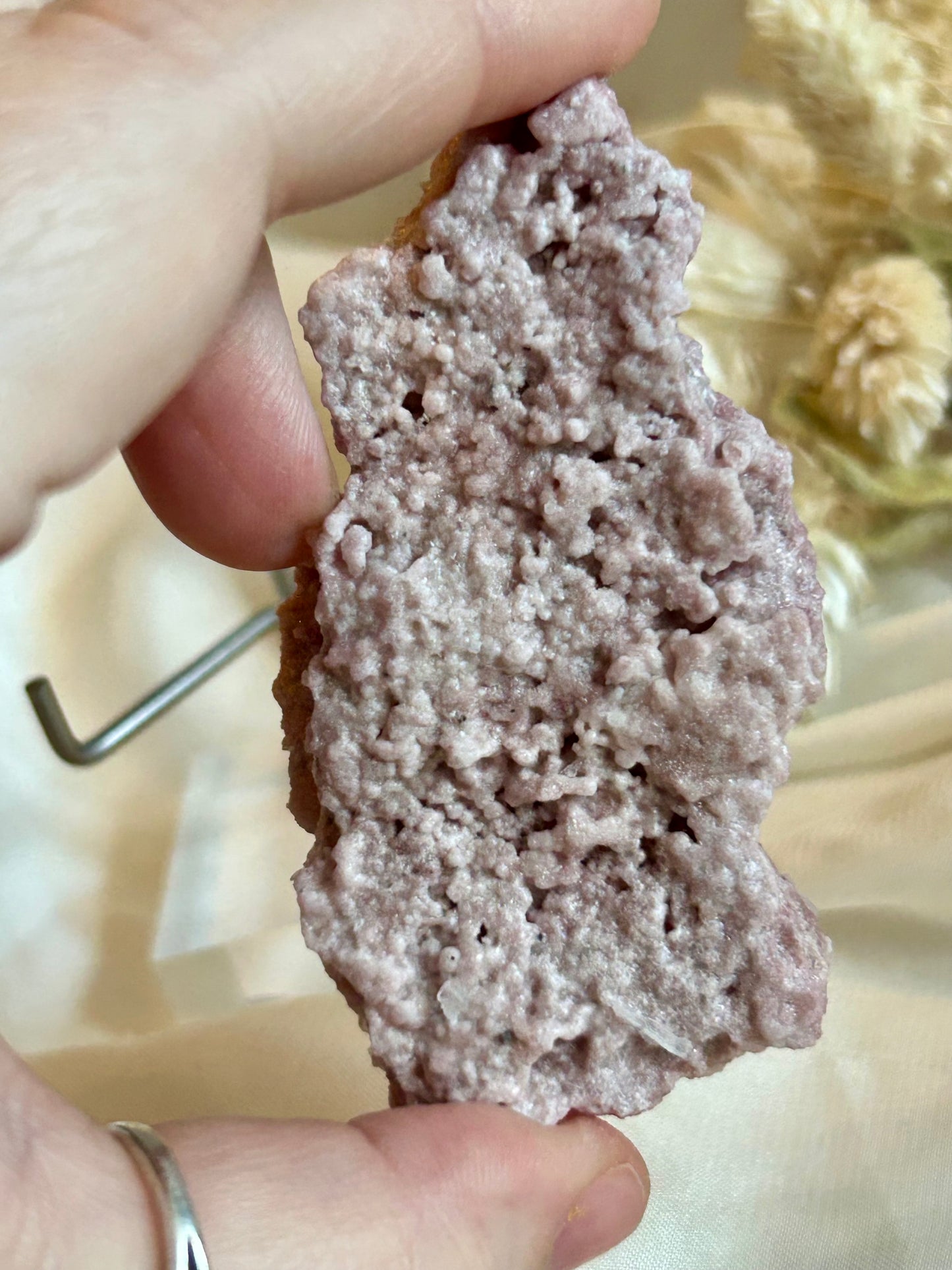 Pink Halite Crystal | Natural Pink Halite Mineral Specimen