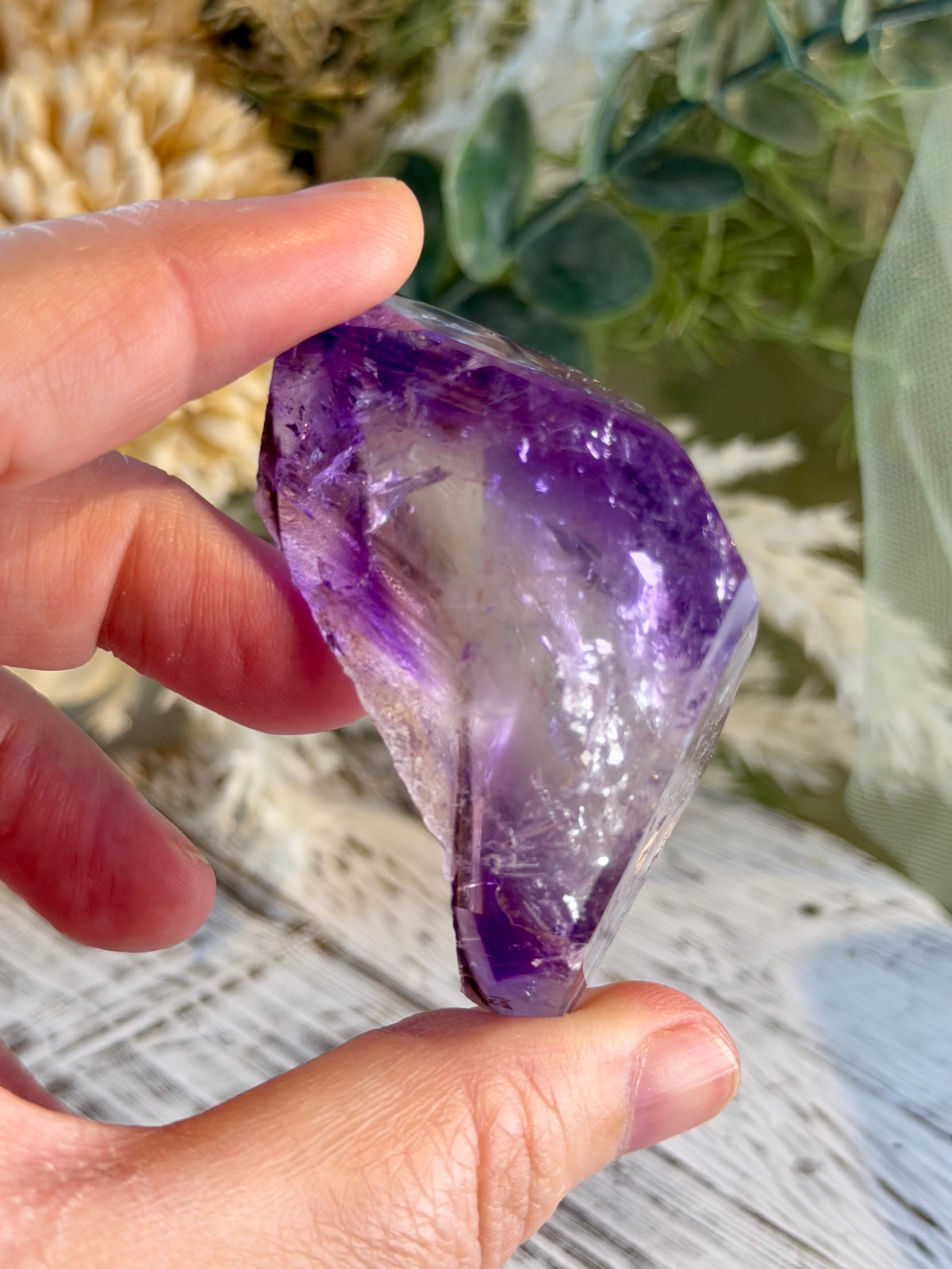 Polished Amethyst Elestial | Brazil