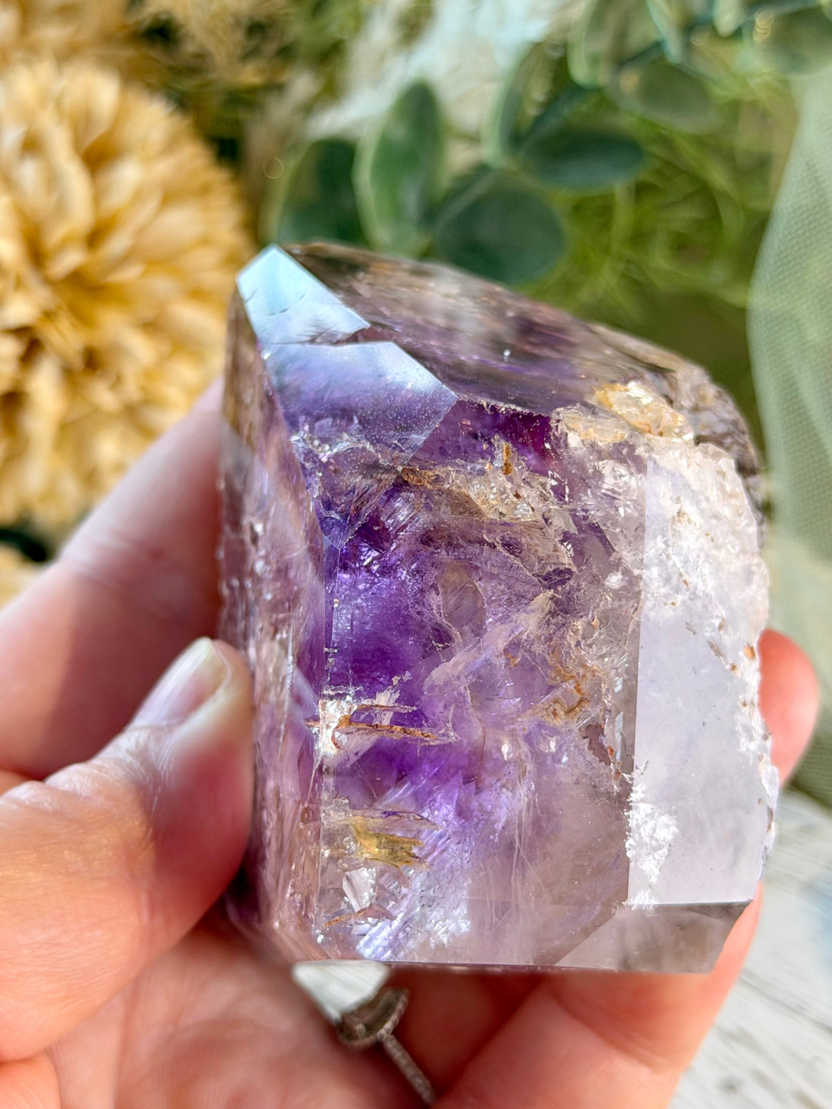 Polished Amethyst Elestial | Brazil