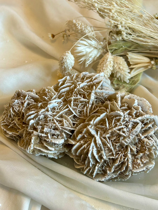 Desert rose crystal grounding stone