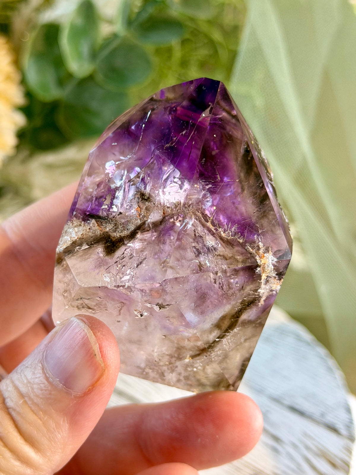 Polished Amethyst Elestial | Brazil