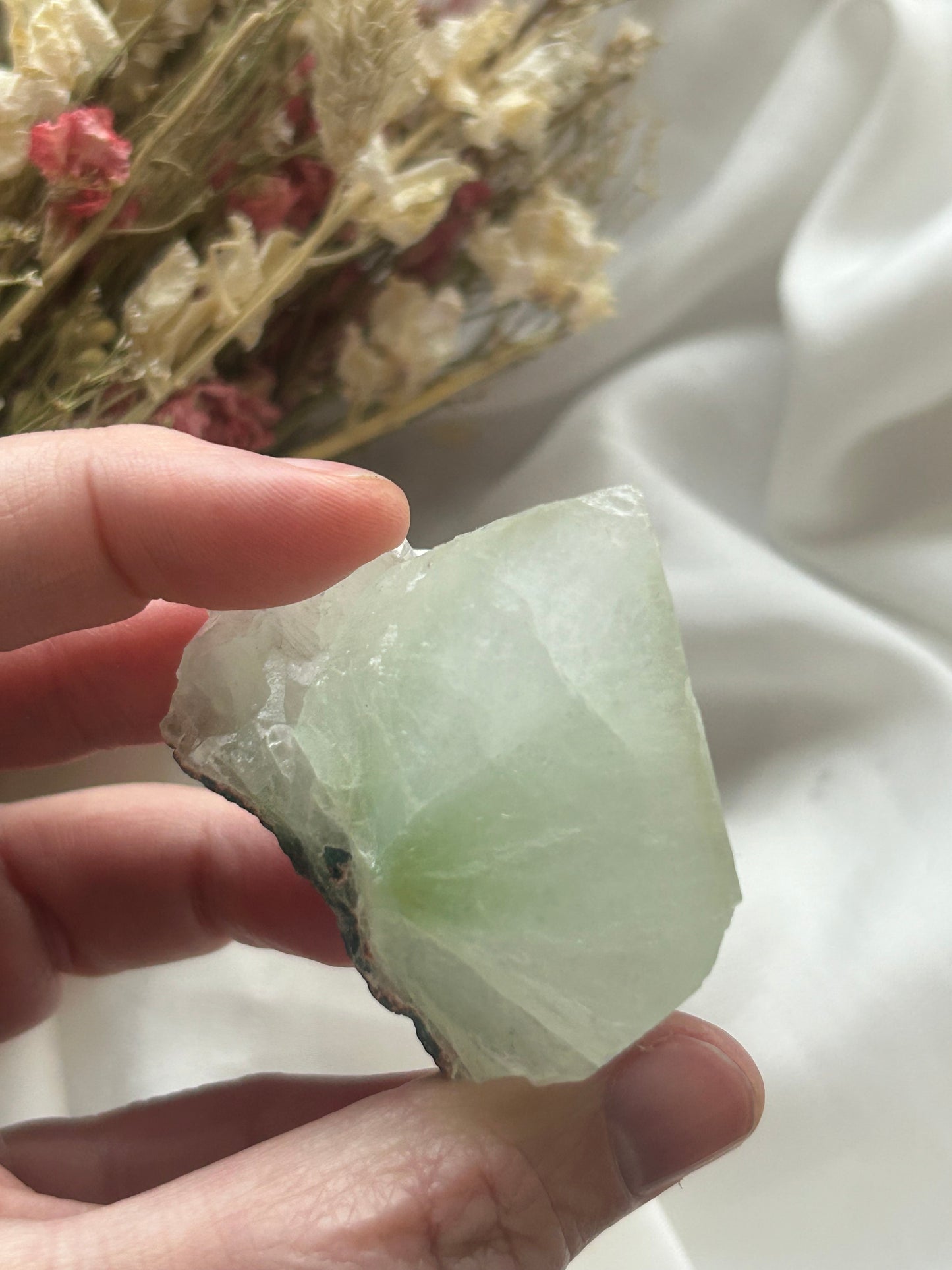 Cubic green Apophyllite