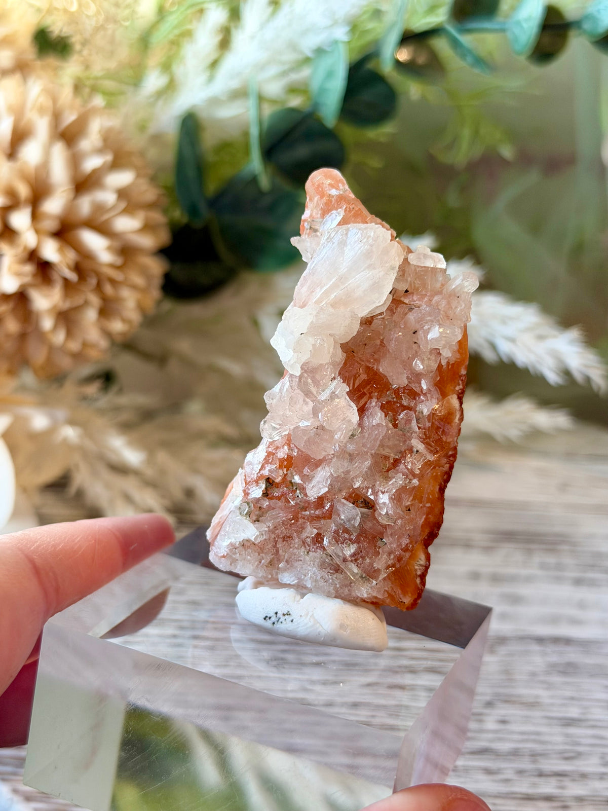 Chalcedony with Stellerite & Heulandite | Natural Mineral Specimen
