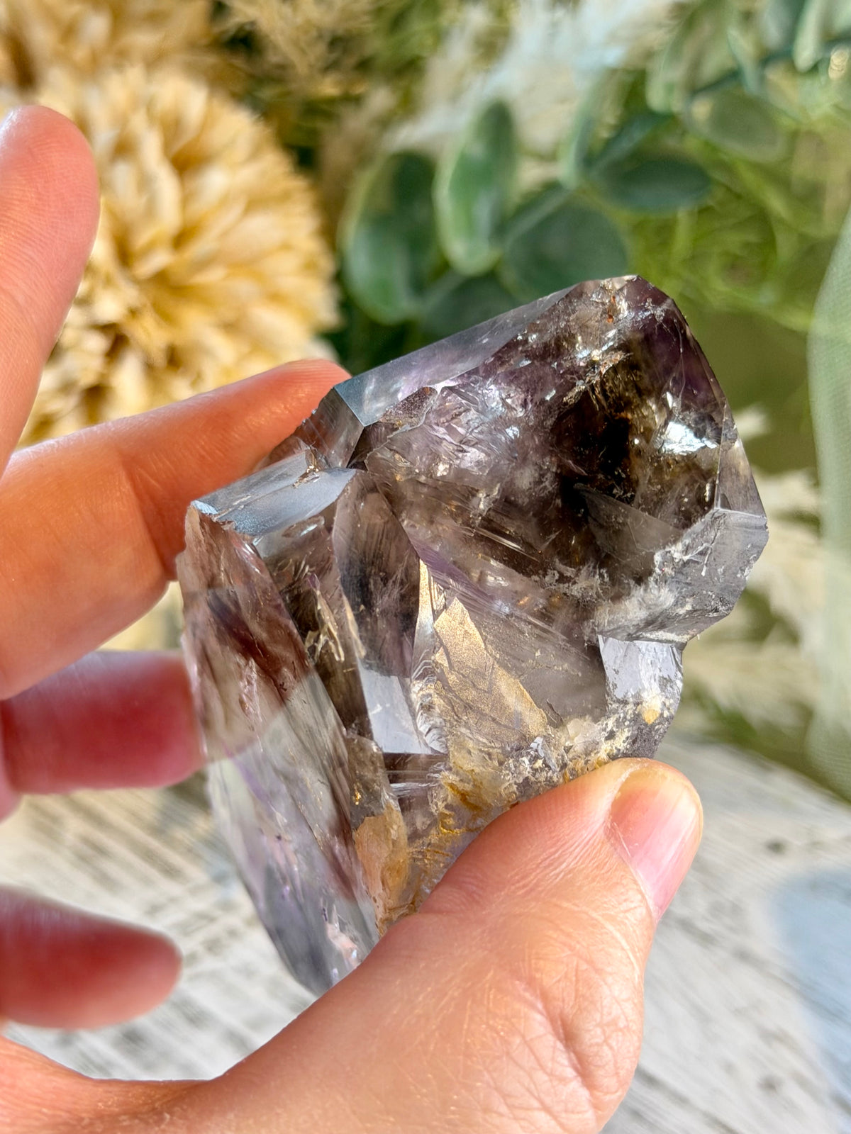 Polished Amethyst Elestial | Brazil